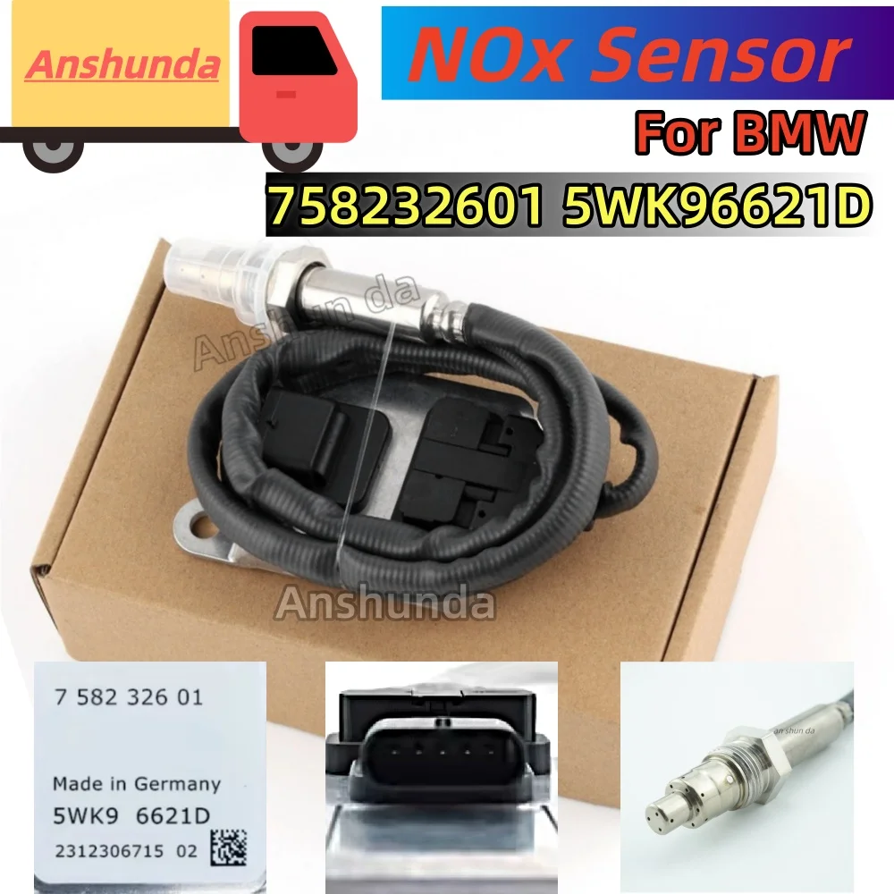 Новый датчик NOx для BMW 1 и 3 серии E81 E87 LCI E90 E91 E92 E93 (номера 11787587130, 758232601, 5WK96621, 5WK96621D)