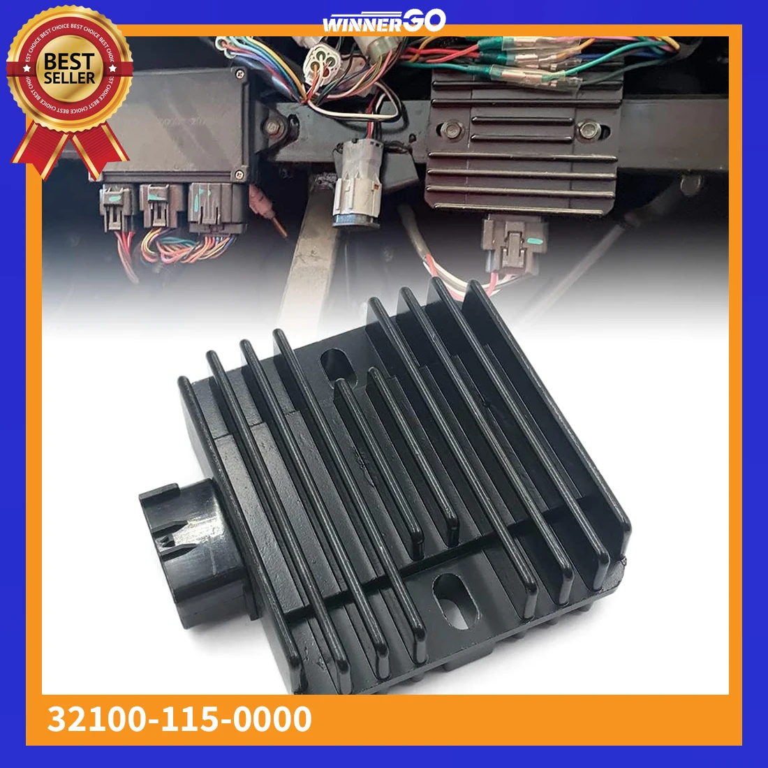 

Voltage Regulator Rectifier Replacement for MSU HiSun Motors Corp HS400 Massimo TSC Bennche Cowboy 400 700 500 32100-115-0000