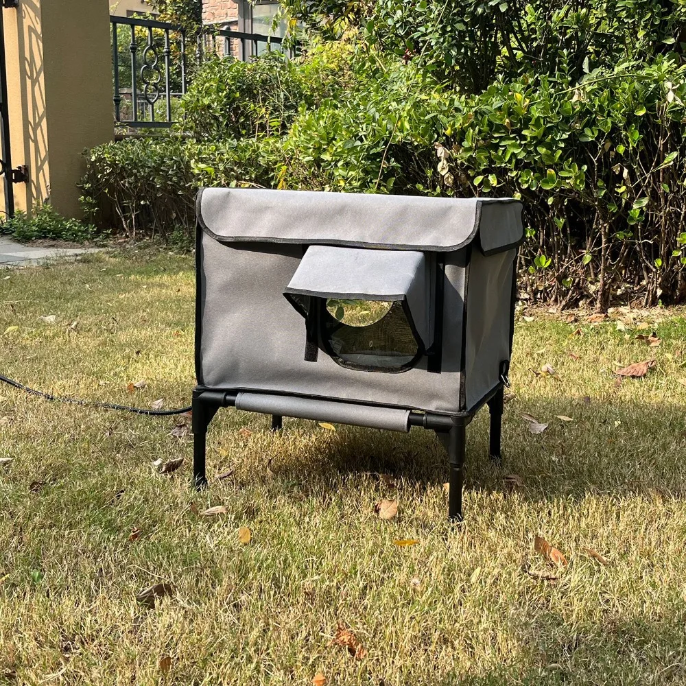 Cross-border hot-selling cat litter Outdoor heating and insulation  litter Foldable  cage Cat delivery room Pet fence Tent