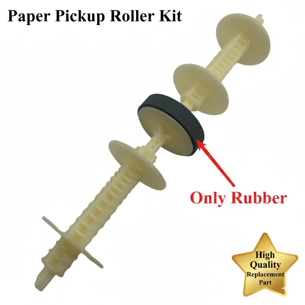 10PCS Paper Pickup Roller Feed Rubber Tire for Epson M1100 M1108 M1120 M1128 M1129 M2118 M2120 M2128 M2129 Separation Tire