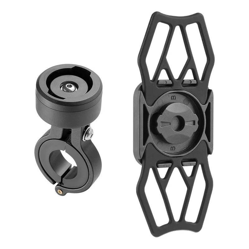 AliExpress NONE Bicycle phone holder 360 degree rotating bicycle phone holder silicone bicycle car holder