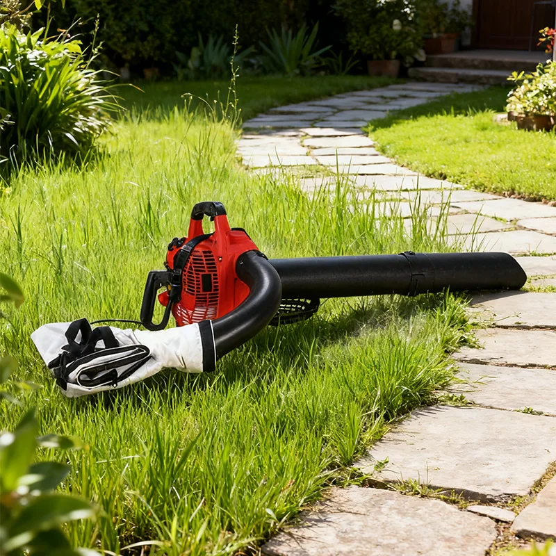 เครื่องเป่าลมมือถือ 25.4 ซีซี 2 จังหวะ กำลังสูง อเนกประสงค์ สำหรับงานสวน ทำความสะอาดหิมะ และใช้งานกลางแจ้ง