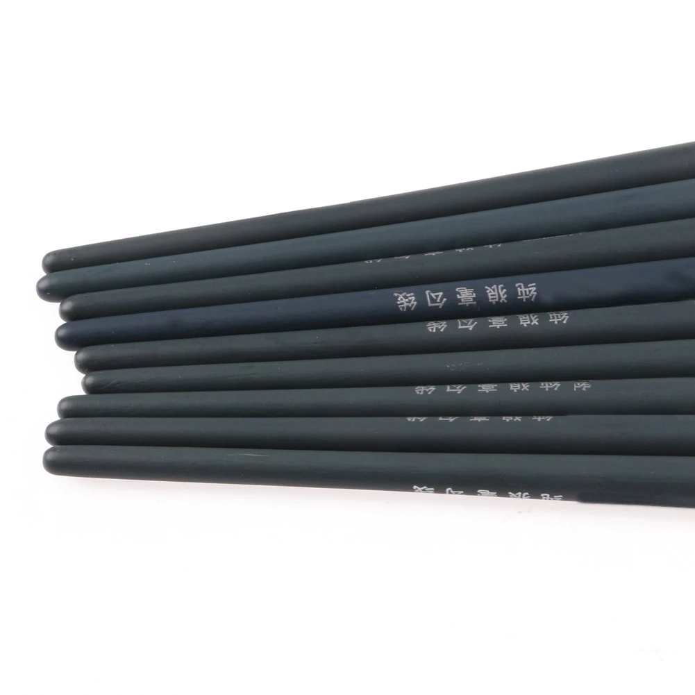 9 قطع قلم فرشاة لرسم خطوط الخطوط العريضة الغواش طلاء زيتي بالألوان المائية