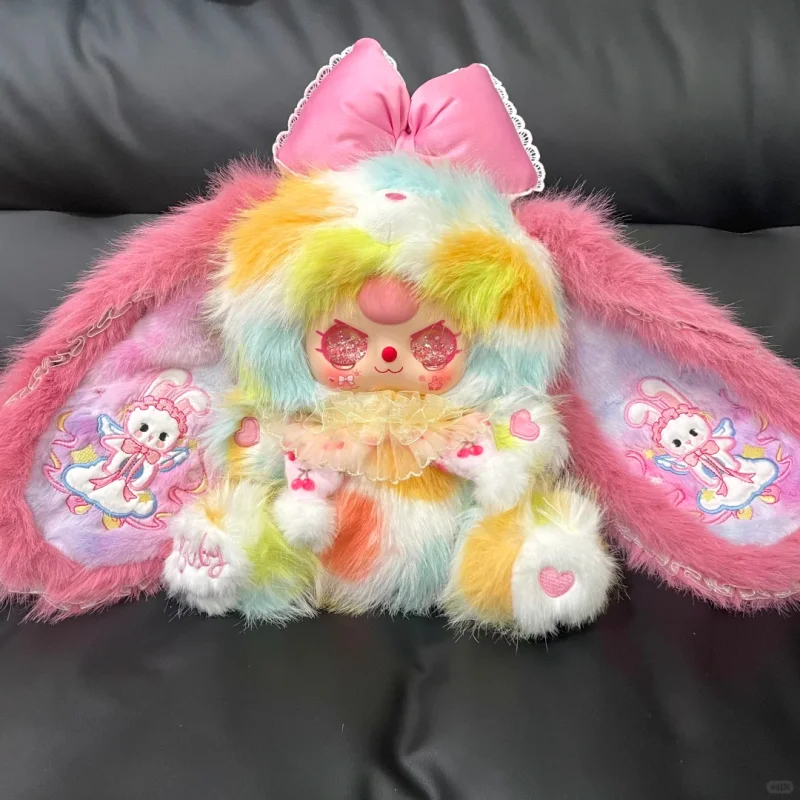 

Оригинальная коллекционная виниловая плюшевая игрушка-сюрприз Genuine Baby Three 400% Lily Rabbit Town 5-й серии, модная коллекционная серия, подарки на Рождество и День рождения 2026