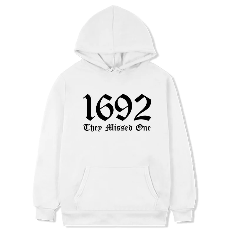 1692 Retro Halloween Hoodies Women Vintage Witches Sweatshirts Aesthetic Winter Clothes Women Gothic Tops