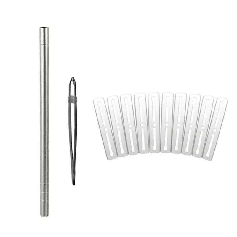 Pro Hairstyle DIY Engraving Pen Stainless Steel Customized Fashion Pattern Manual Razor Hairdressing Eyebrow Bread Carving Blade