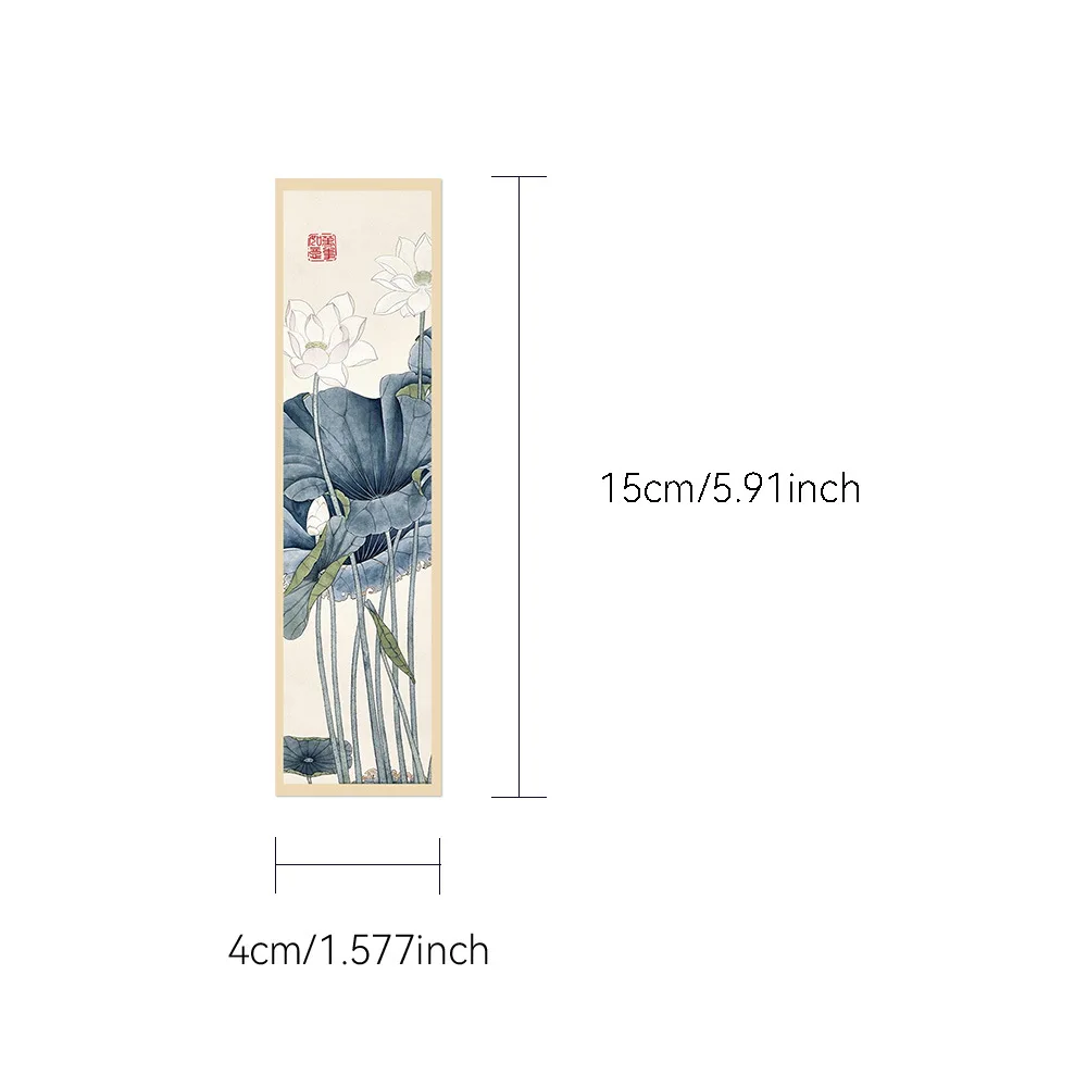 30Pcs Reading Reward Chinese Style Bookmarks For Gifts Scripture Stationery Office Supplies Ink Painting Style Bookmark﻿