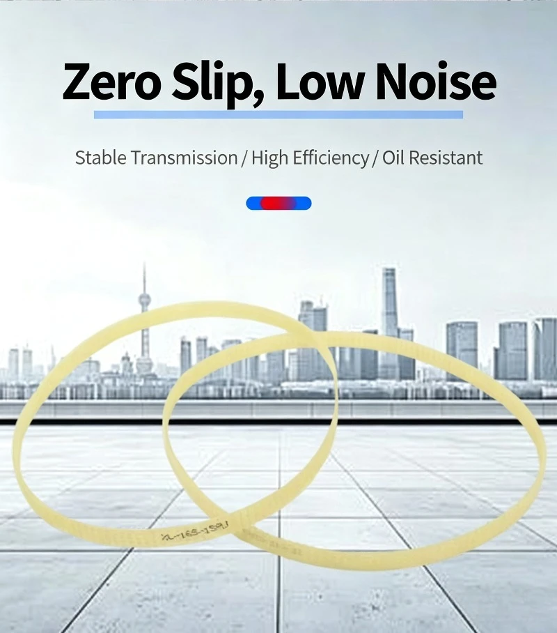PU Seamless Closed Loop Synchronous Timing Belt Polyurethane Industrial Toothed Drive Belt