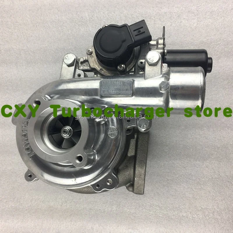 Electric Turbocharger for land cruiser D4D diesel engine 1KD-FTV CT16V Turbo 17201-30110 17201-30160 17201-0L040