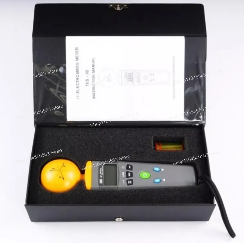 Taiwan Taishi tes-92 electromagnetic radiation detector measures electromagnetic waves