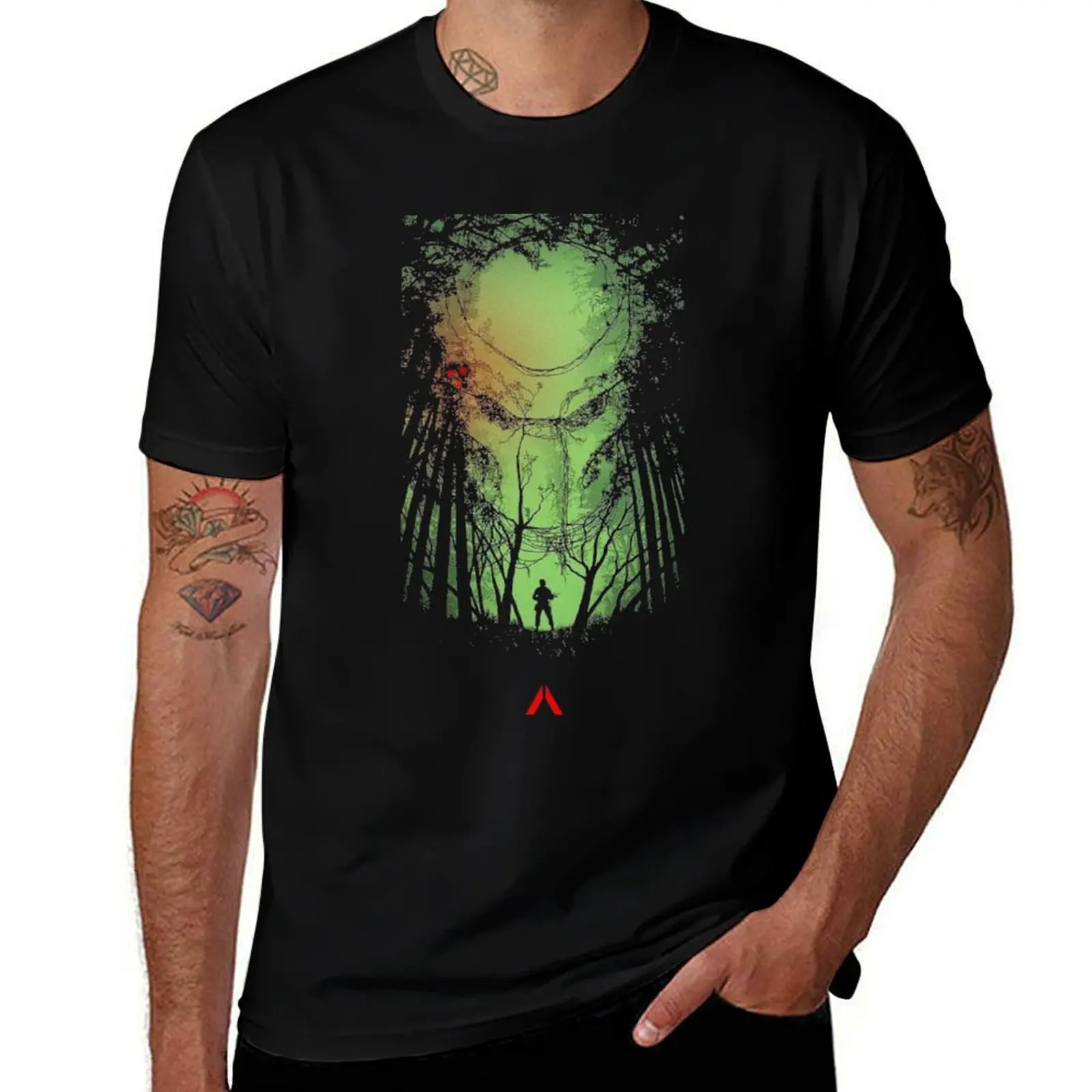Predator Nature T-Shirt Casual Soft Cotton Short Sleeve Tee T-Shirt
