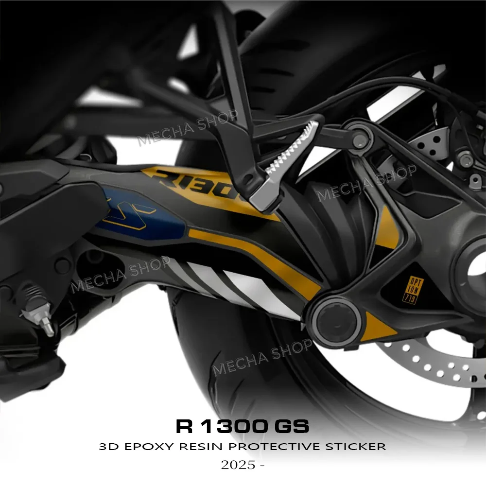Motorcycle Decal Accessories 3D Resin Sticker Protection Kit For R1300 GS1300 2025-2026