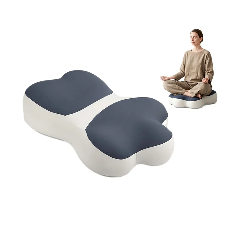 Meditation Mat, Yoga Practice Sitting Meditation Worship Pad Memory Foam, Sitting for A Long Time Without Collapsing Ergonomics