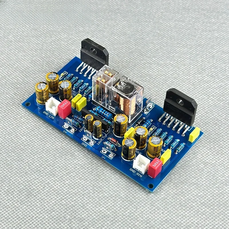 LM3886 Dual Channel with Speaker Protection Power Amplifier Board Parts Finished PCB Empty Board,Newly-made products or DIY