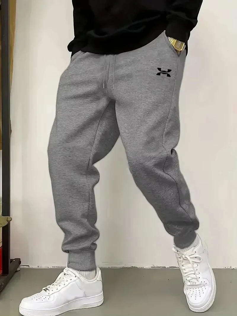 2026 Herbst/Winter Neue Herren-Sporthosen, Outdoor-Jogginghosen mit Verdickung, Modische Freizeithosen für Damen und Herren – Detail 8
