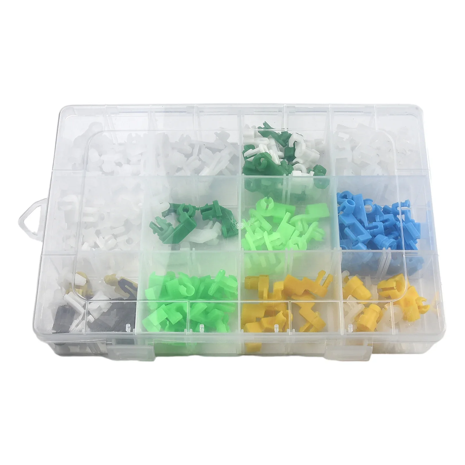 160PCS Universal Auto Door Lock Rod Clip Driver Side Handle Retainer Fits  Hole Plastic Rivet Fasteners Retainers Car Wire Clip