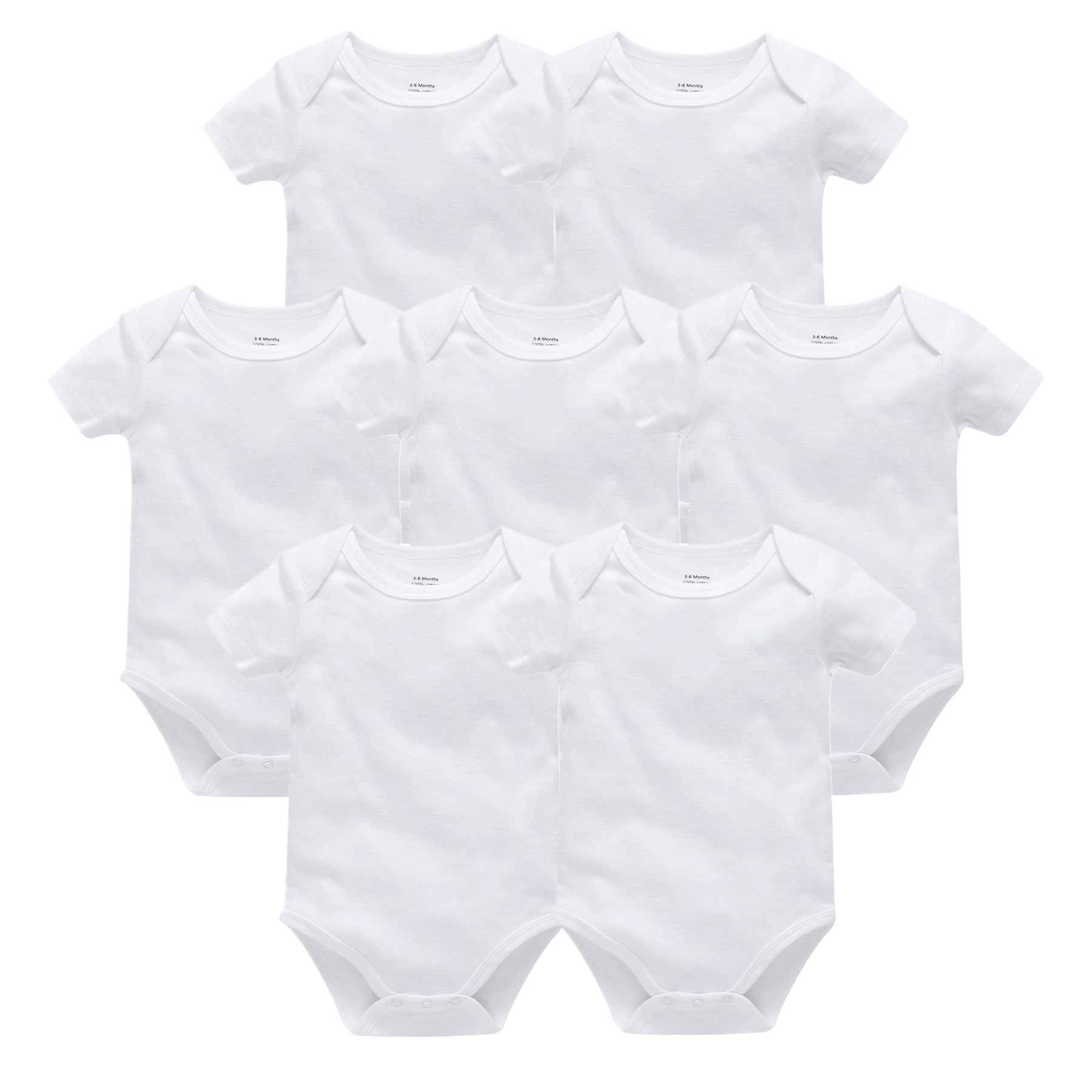 

0-24M Unisex Infant Baby Clothes Jumpsuits Pure Color Summer Boys Rompers Baby Girls Clothes Newborn 100%Cotton Roupas de bebe