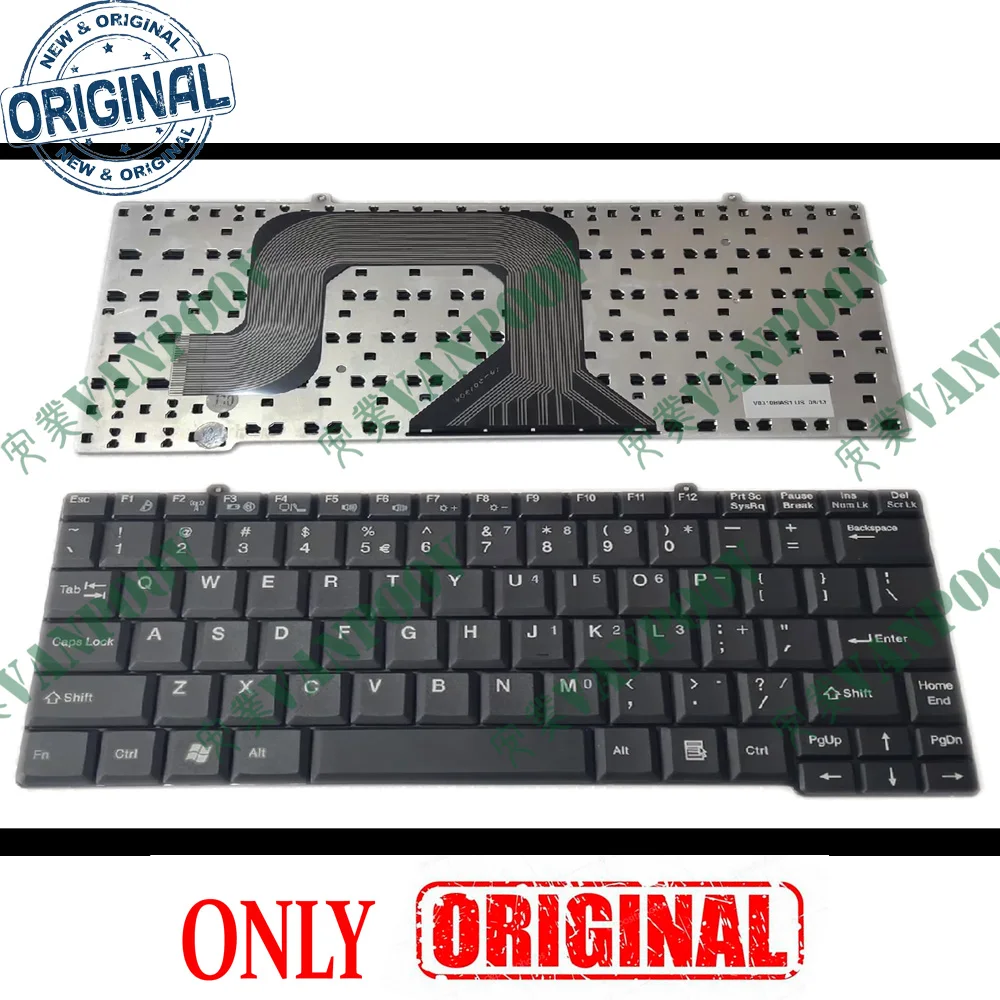 New Laptop keyboard for Fujitsu Amilo S260, Uniwill 223 series, for Alien Sentia M3200 FOUNDER S260 H500 US Version - V0310BIAS1