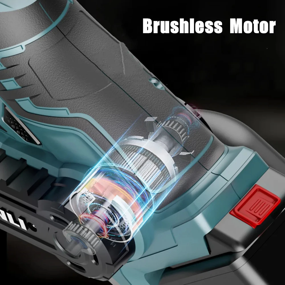 3200W Cordless Electric Planer Brushless Motor Electric Router Trimmer Wood Cutting Machine Woodworking Tool NO Battery