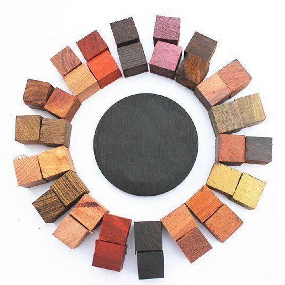 

3x3x3cm 4x4x4cm 5pcs Small African Rosewood Blanks, Raw Wood Cubes for Bead, Prayer Bead and Hand Ball Craft