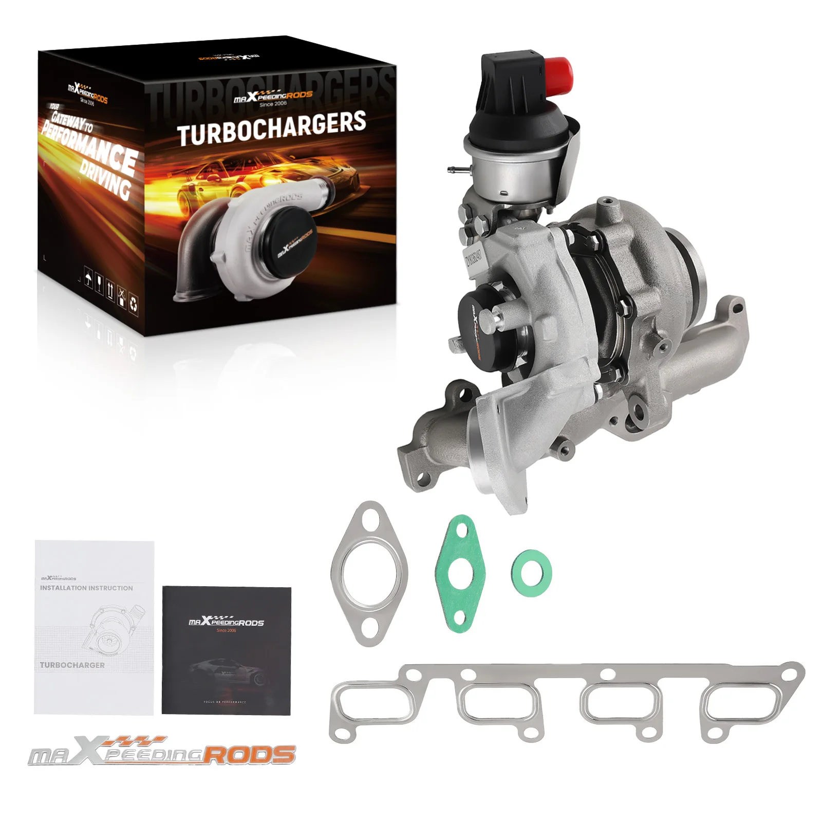 

Турбокомпрессор для Audi Q3, Seat, Skoda, Volkswagen Golf 2.0L 103 кВт 1968 куб. см 03L253056