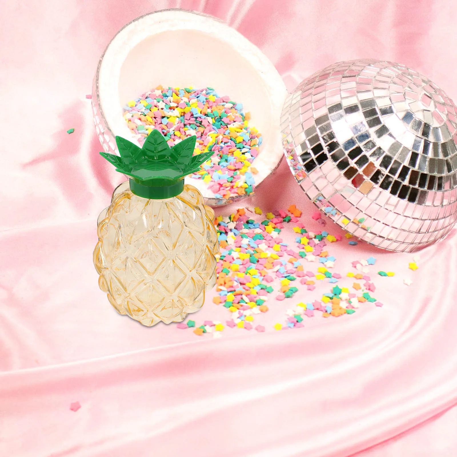 

12pcs Pineapple Candy Boxes Plastic Storage Jars Creative Cookie Trinket Containers Multifunctional Party Favors Treat Boxes For