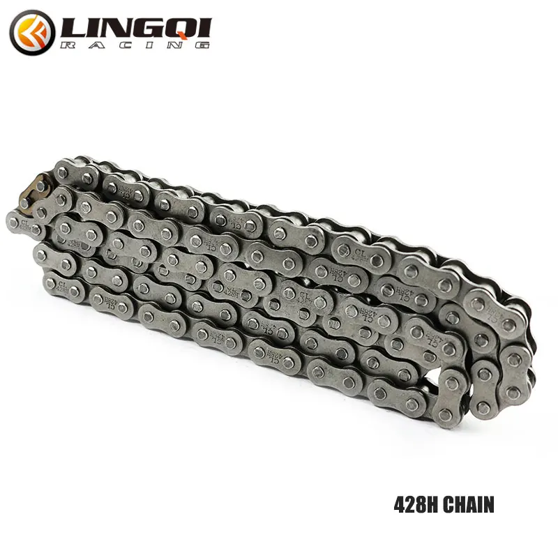 LESQUE Pit Dirt Bike 428H Oil Seal Chain 92-168L Links Chains For Motorcycle    KT BMW  Accessories