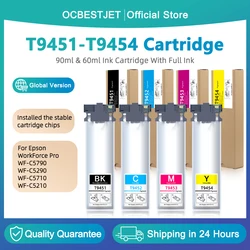 T9451 T9451-T9454 T9461 Pigment Ink Bag With Chip For Epson WorkForce Pro WF-C5790 WF-C5290 WF-C5710 WF-C5210 Ink Cartridge