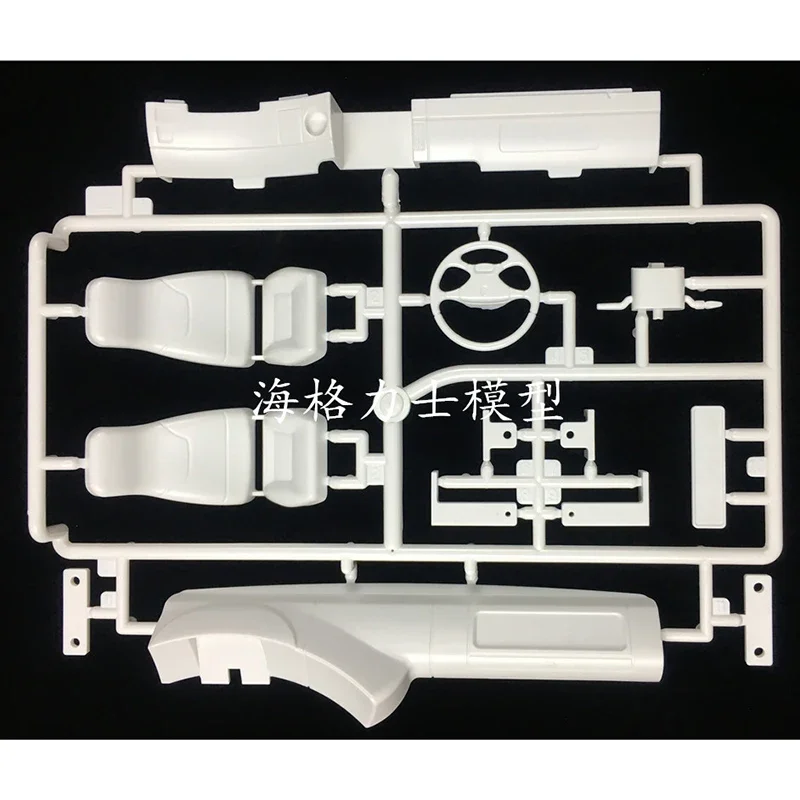 1 Set Plastic Interior Trim Instrument Panel Seat L Panel Car Shell for 1/14 Hercules RC Truck SCANIA Diy Parts