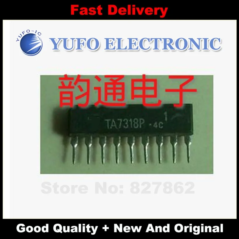 Free Shipping 2PCS   TA7318P Db Level Meter Drive Circuit  (YF1024)