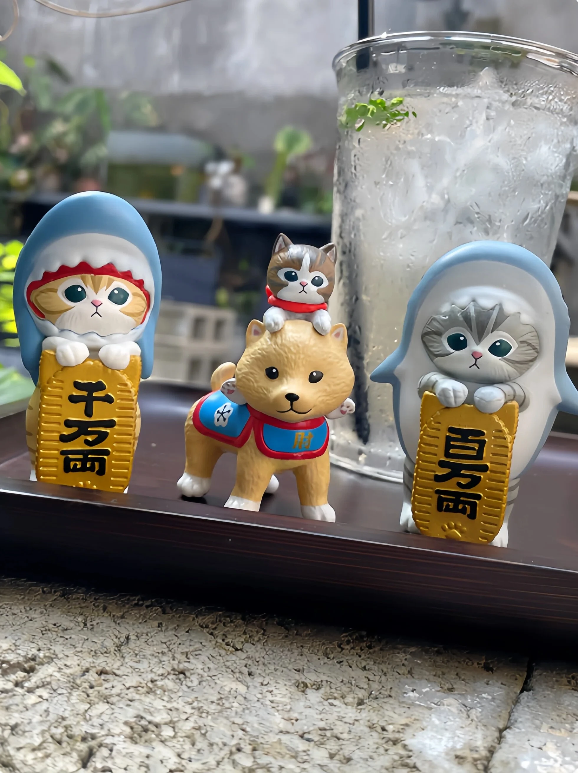 

Фигурка Mofusand Lucky Cat, милое украшение для рабочего стола для спальни, кавайная аниме-фигурка, детские игрушки для девочек, рождественский подарок-сюрприз