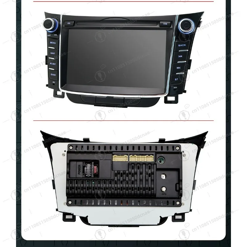 Suitable for modern 7-inch high definition car audio and video navigator Android smart DVD central control machine