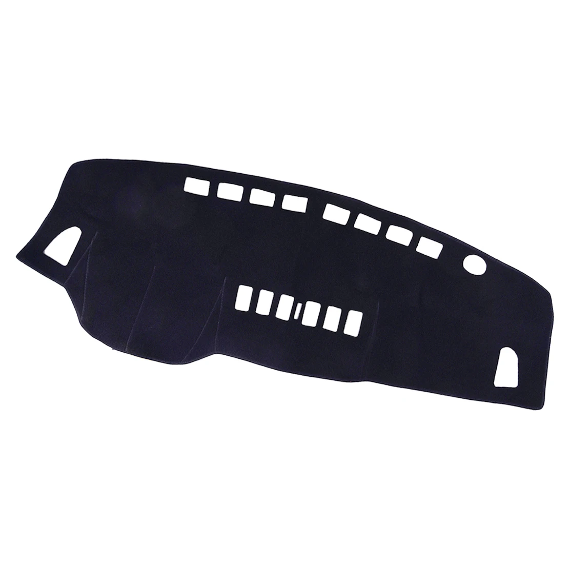 Non-Slip Dash Mat Pad Dashboard Cover LHD Fit For Nissan Tiida ST ST-L Ti Q C11 2006-2009 2010 2011 2012 2013 Black Polyester