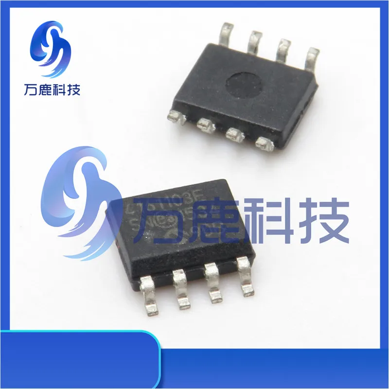 Mcp4161-103E/Sn Single 8-Bit, Non-Volatile Linear Pot W/Spi Soic-8