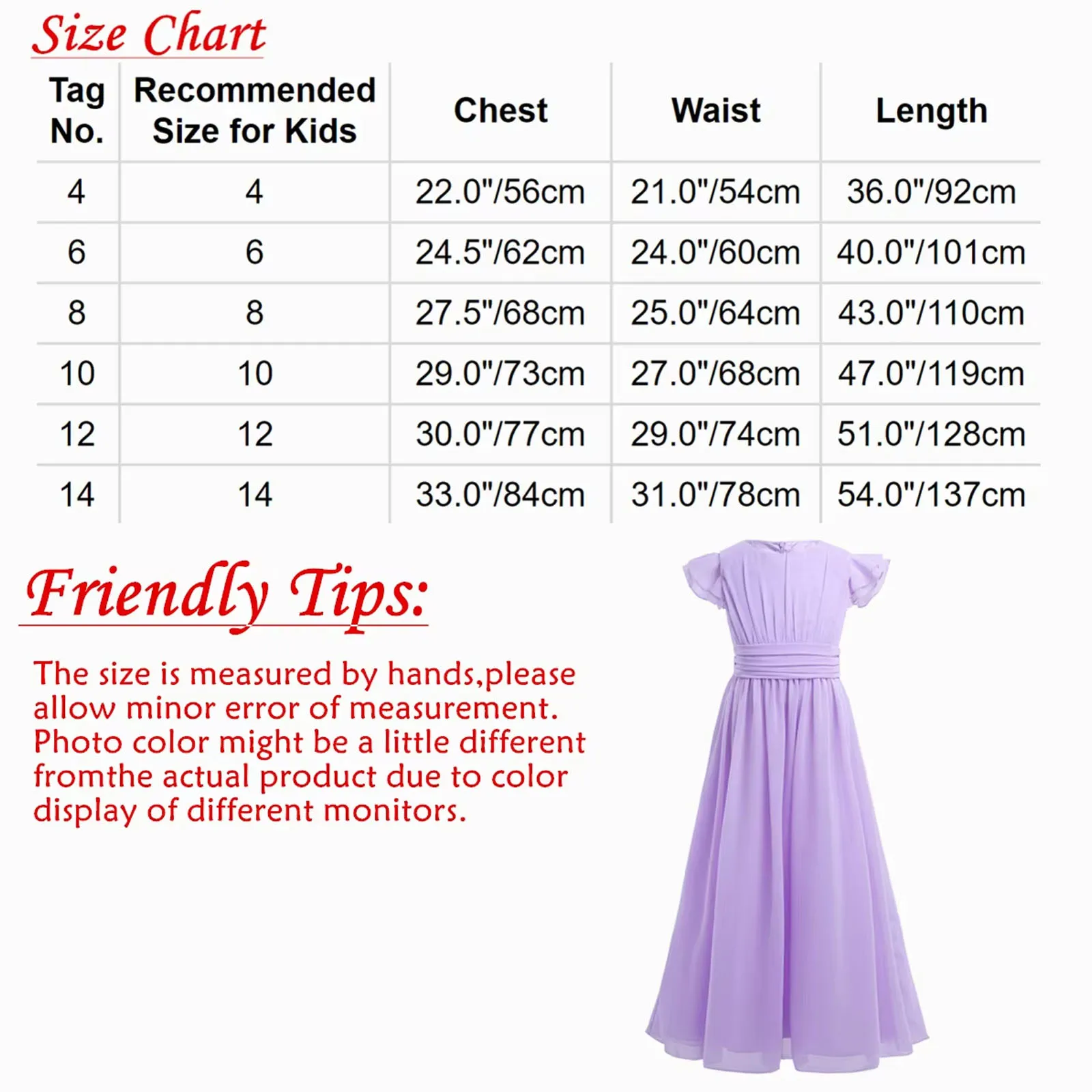 Flower Girl Dress Junior Kids Pleated A-Line Wedding Pageant Party Bridesmaid Maxi Gown Lace Strap High Waist Floor Length Dress
