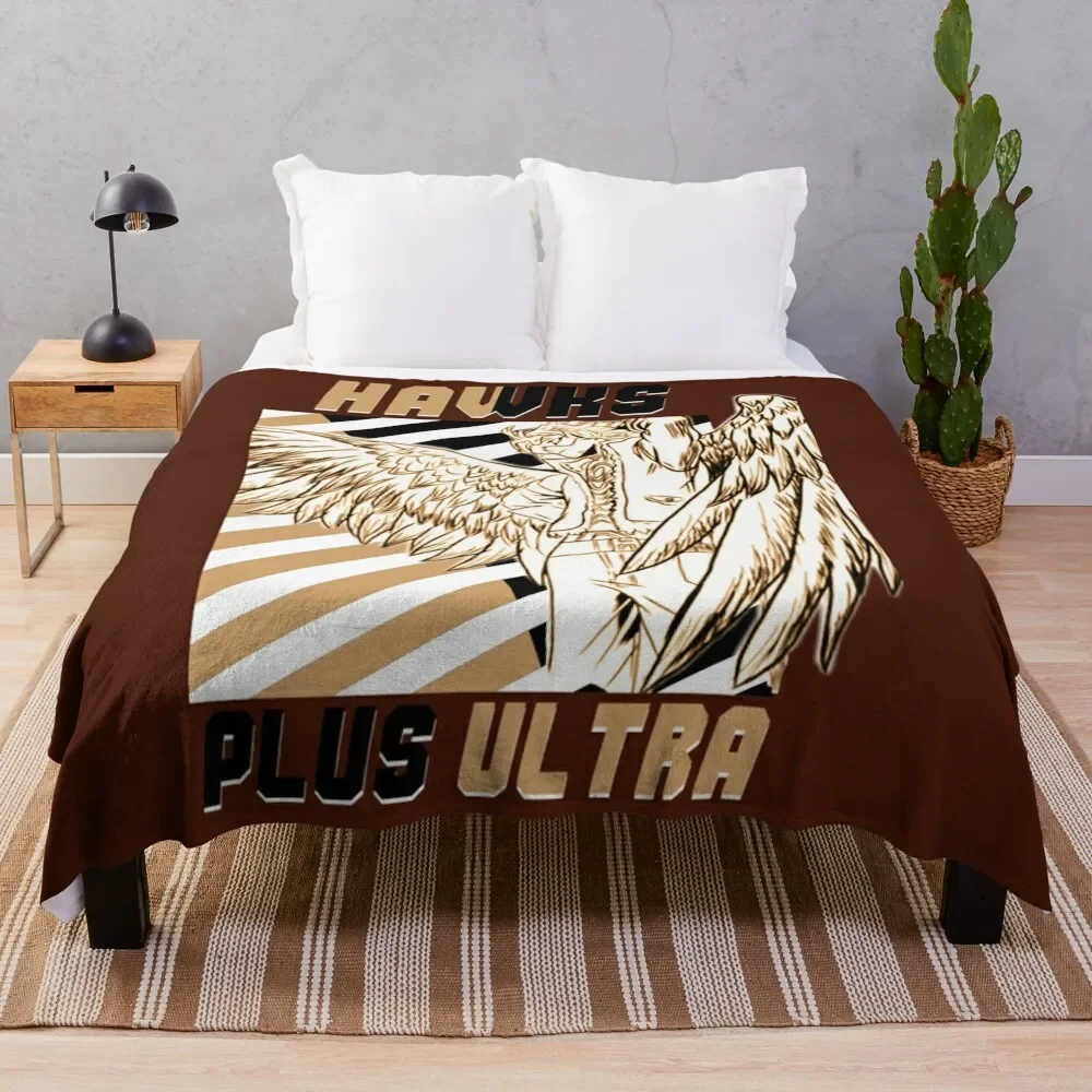 

Keigo Takami (Hawks) PLUS ULTRA \t \t Throw Blanket Ultra Plush Cozy Blanket for Napping Sleeping