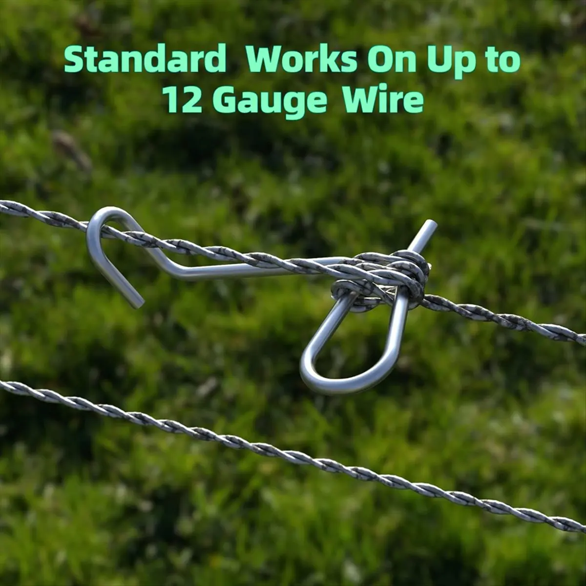 20 PCS Fence Wire Tighteners 1/4inch, Barb Wire Fence Wire Tensioner for Wire Fence Farm Garden