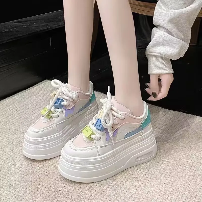 Women Sneakers Platform Casual Sports Shoes Personalized Design Vulcanized Shoes Outdoor Running Walking Shoe Female zapatillas