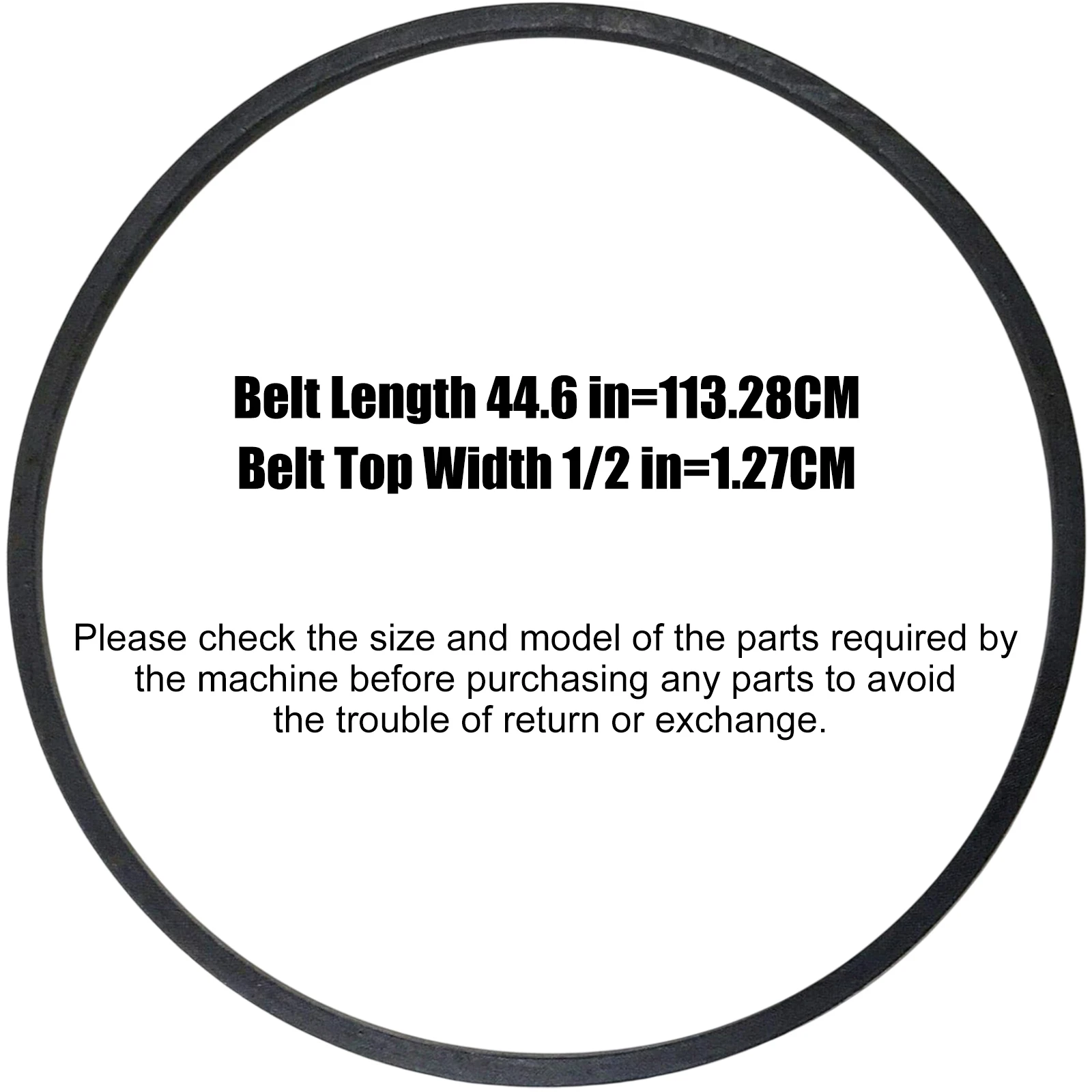 954-04194A 754-04194A Auger Drive V Belt for MTD Craftsman Troy-Bilt Snowblower CUB CADET 930 933 945 SWE Snow Throwers  (1/2