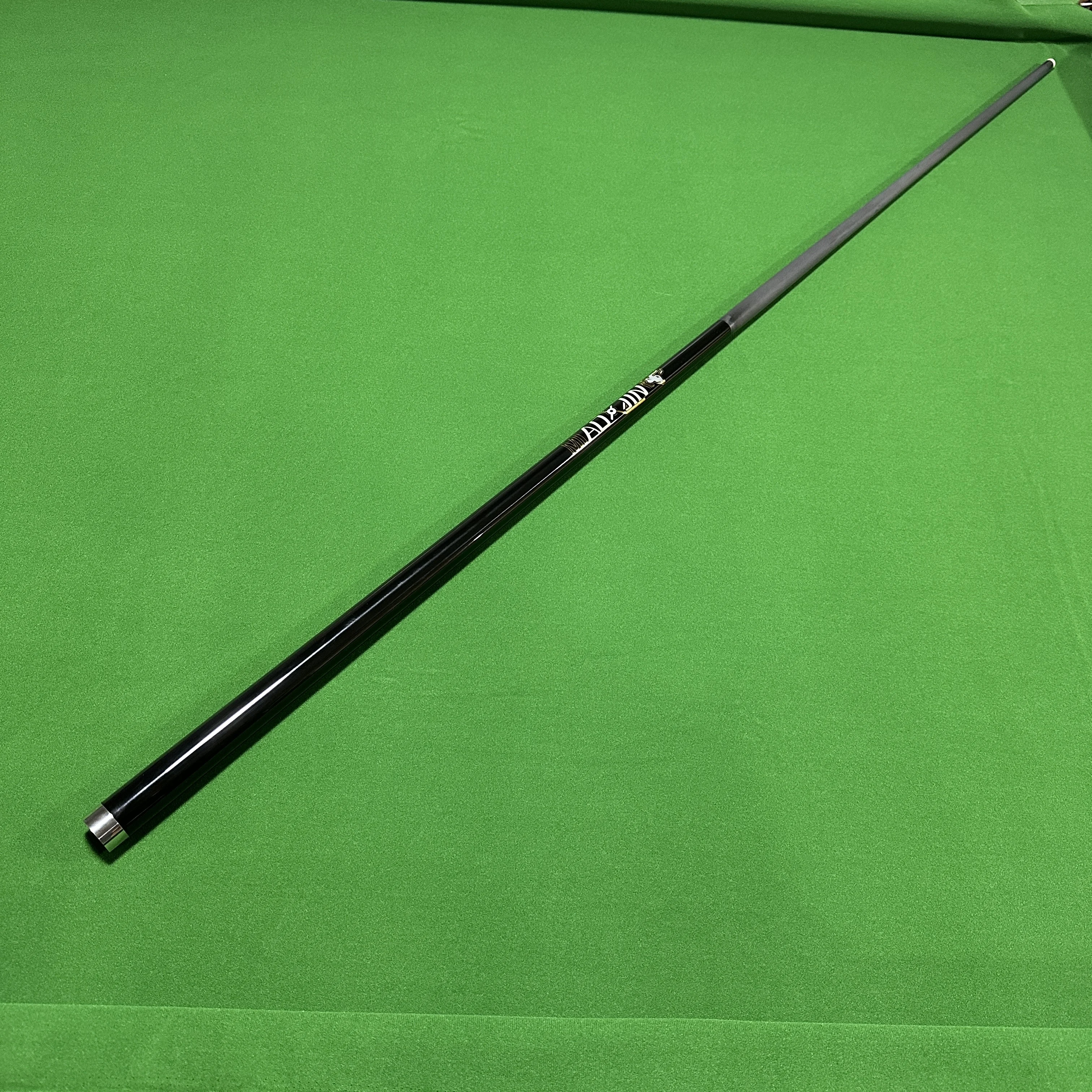 

High Quality 58-Inch Black Billiard Cue Stick Carbon Fiber Shaft Leather Grip for Entertainment Durable Lightweight Snooker Cue