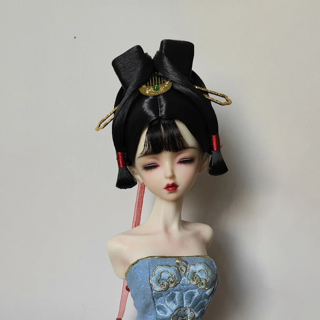 1/6 1/4 1/3 scala Costume antico BJD parrucca Hanfu fata capelli parrucche retrò per BJD/SD YOSD MSD SD13 ragazza SSDF accessori per bambole C2278