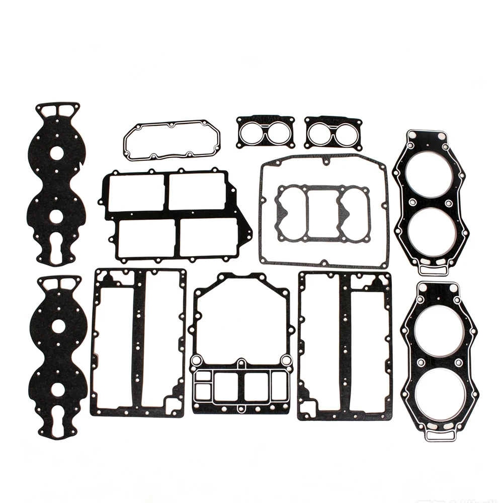 6E5-W0001 Power Head Gasket Kit for Yamaha 2T Outboard Motor V4 15-130HP 6E5-W0001-01 6E5-W0001-A2 6F3-W0001 6E5-W0001-A2