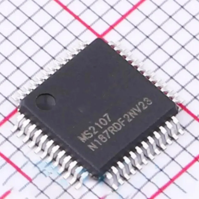 10-100pcs New MS2107-VS MS2107 QFP-48 driver free audio and video acquisition processor chip