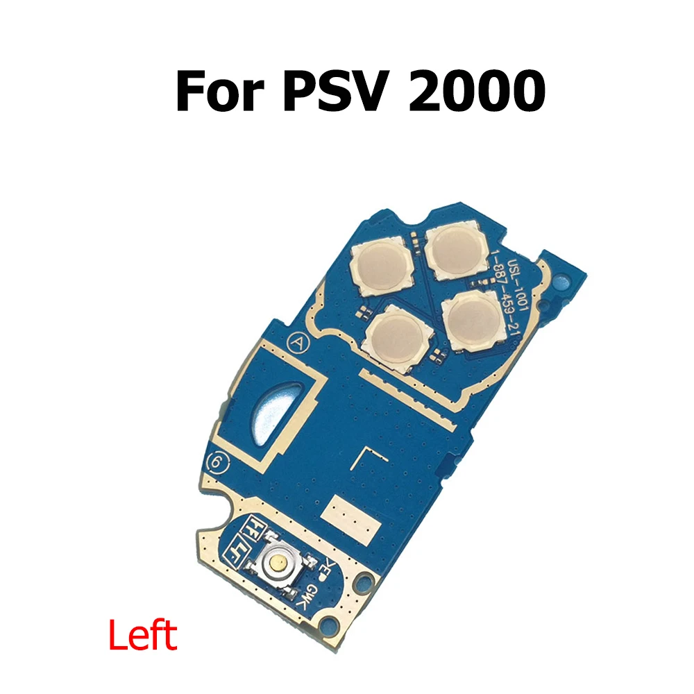 لوحة وحدة دائرة PCB لـ PSV1000/2000 ، يسار ، يمين ، LR ، L ، R ، 3G ، مفتاح لوحة مفاتيح WiFi ، لوحة مفاتيح خلفي يسار لـ PSVita 1000/2000