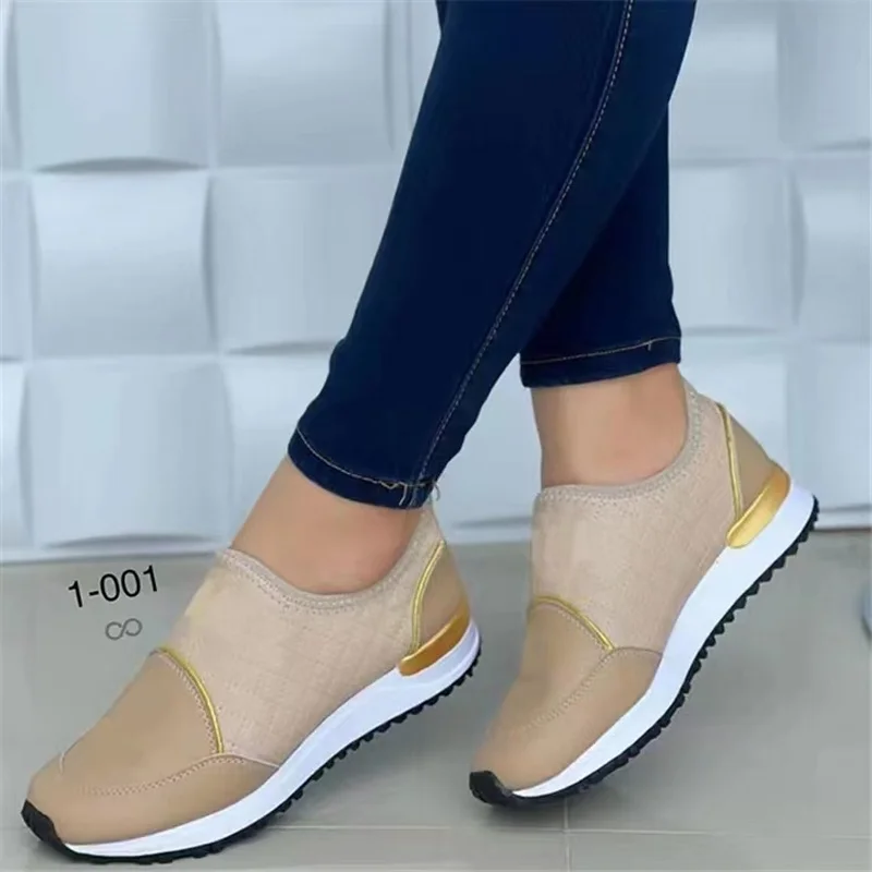 Fashion Women's Flat Sneakers Leather Nappa Women's Boat Shoes Platform Ballerina Ladies Casual Shoes Plus Size 43 Womens Shoes