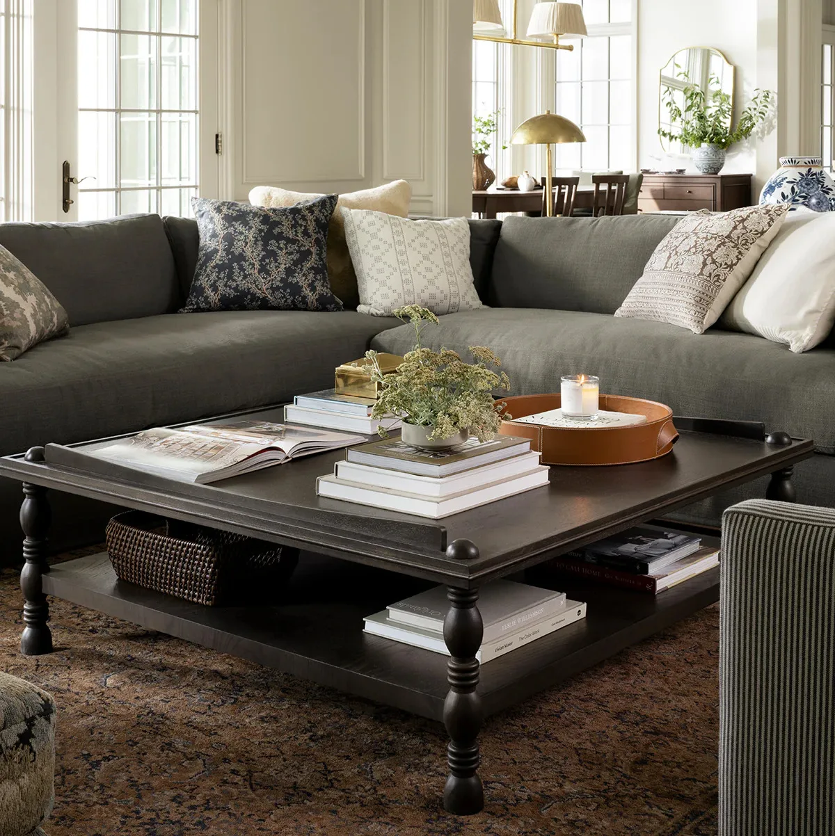 

✘x American Designer Retro Wabi-sabi Style Solid Wood Coffee Table for Home Living Room Cafe Hotel or Apartment Use&