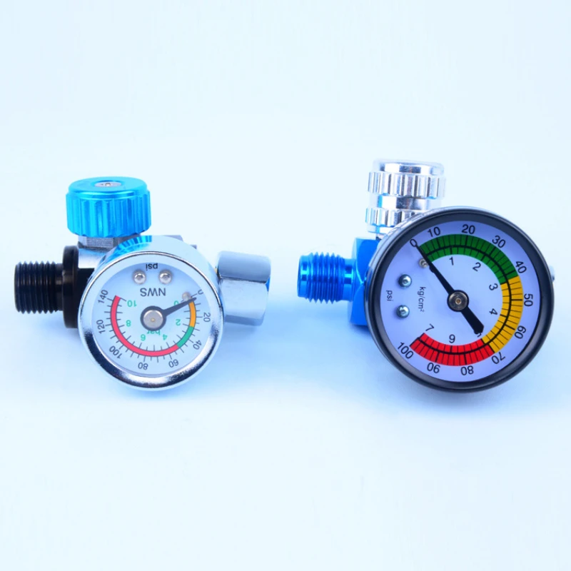 Spray gun air pressure regulator table Car spray gun pressure gauge Car spray gun pressure regulating valve