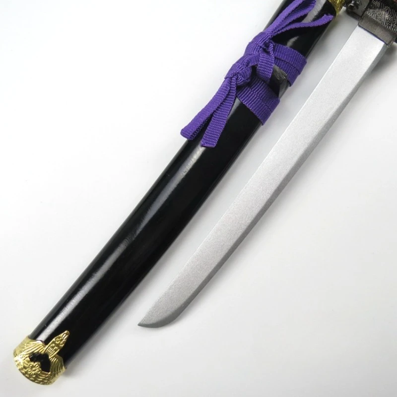 54 cm/21.26in Tohken Ranbu Houten Korte Zwaard Maeda Fujishiro Cosplay Game Randapparatuur Model Props Met Schede Jongens Speelgoed ornamenten