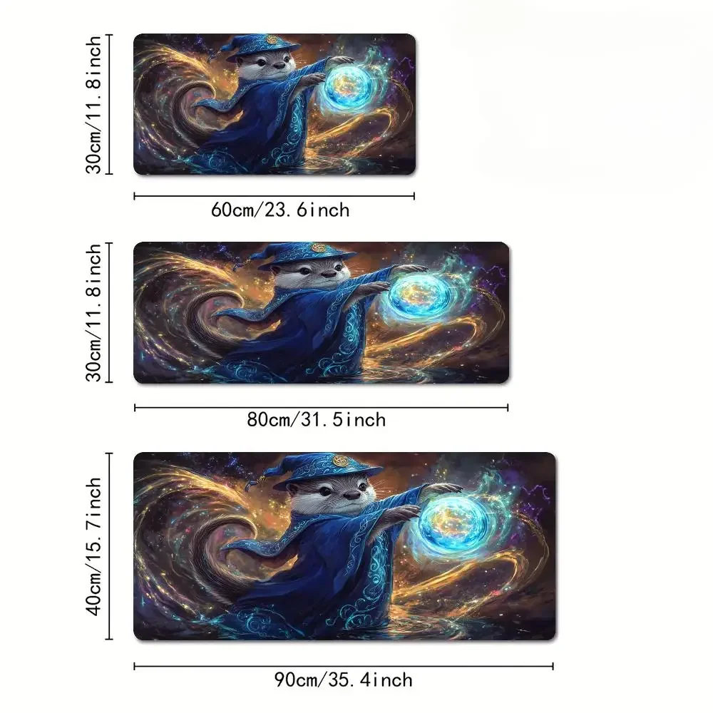 ماجيك قضاعة معالج الألعاب ماوس الوسادة حصيرة مكتبية حصير الألعاب المطاط المضادة للانزلاق دائم ملحقات الكمبيوتر لوحة المفاتيح لوحة الماوس الموسعة