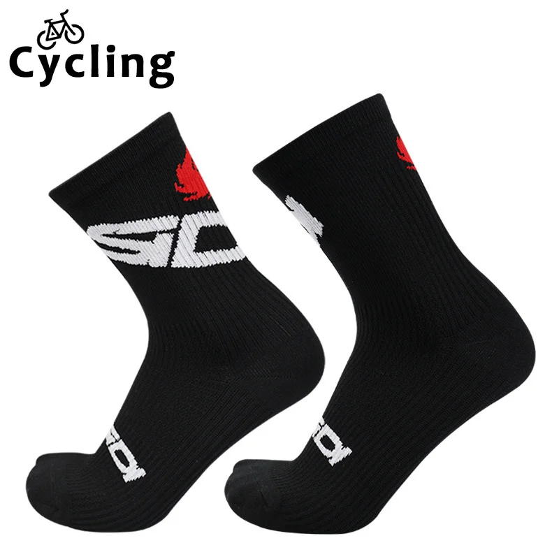 hombre cycling socks calcetines ciclismo Professional road men women breathable outdoor sports racing cycling socks